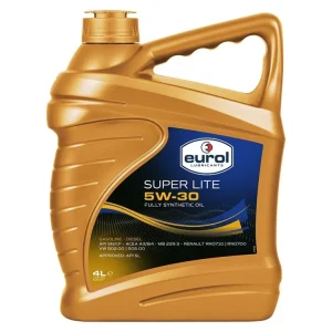 ?asově Omezené EUROL Super Lite 5W-30 A3/B4 4 lt