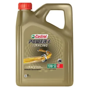 Zlevněny CASTROL POWER 1 Racing 4T 10W-50 4 lt