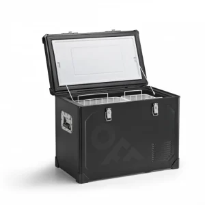 Zlevněny TB46 Steel kompresorová autochladni?ka Indel B, 45L, 12/24/230V