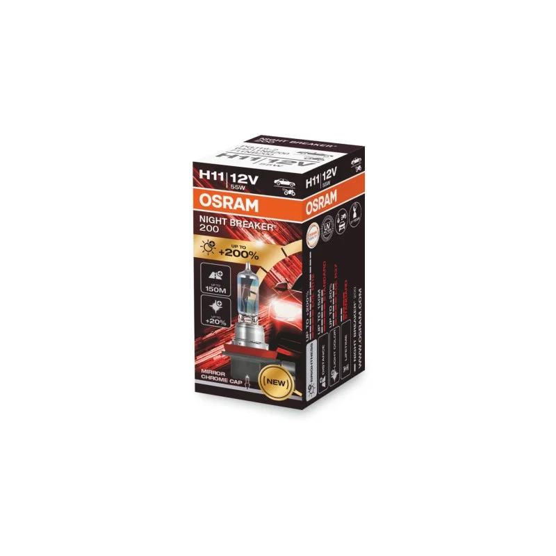 ?árovka H11 12V 55W PGJ19-2 NIGHT BREAKER 200 OSRAM Akce