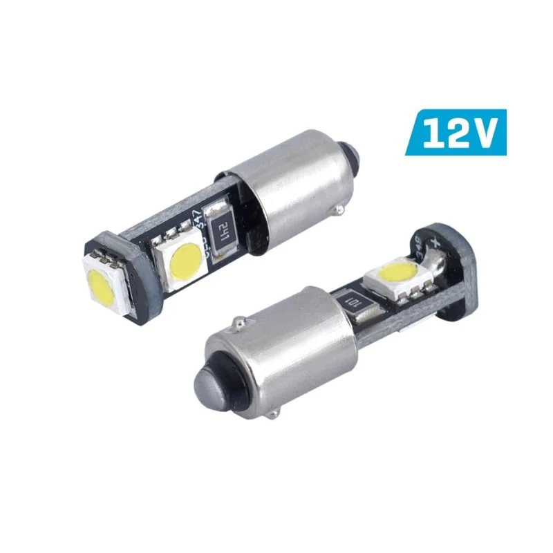 2ks LED 12V/6W BAX9S H6W ?irá CANBUS Top Prodej