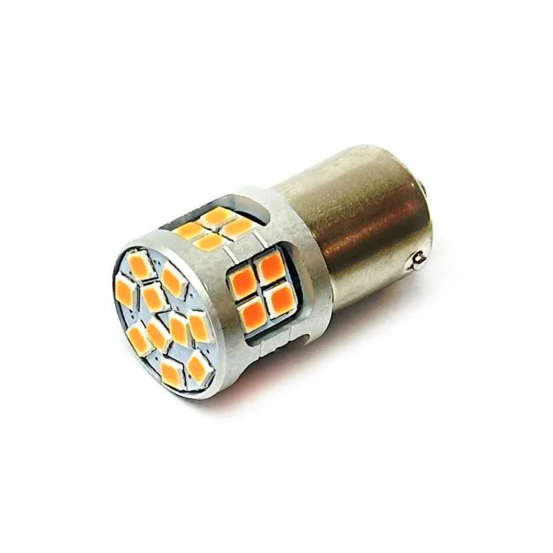 ?árovka LED 12V-24V 10W BA15s oran?ová Vrácení Zdarma