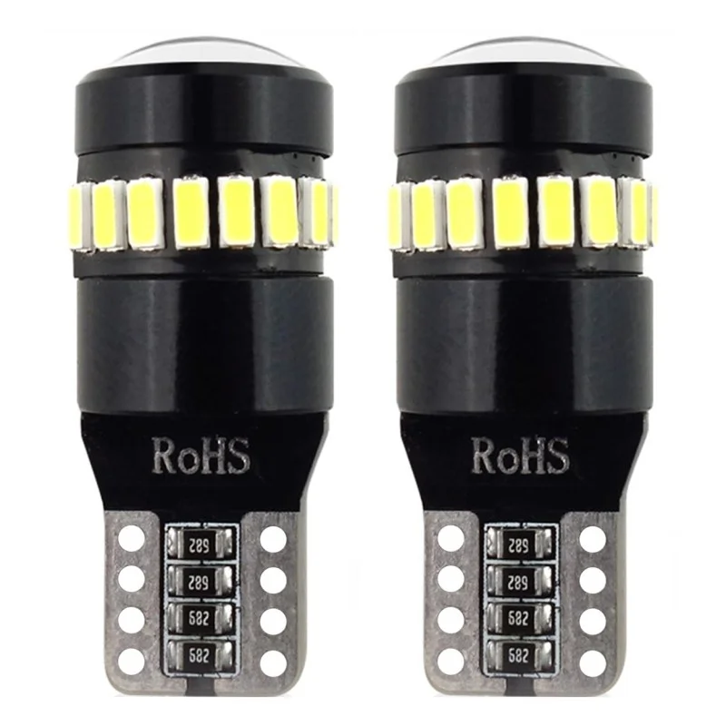 2ks LED 12V/24V 5W W2,1x9,5d ?irá CANBUS Zna?kovy
