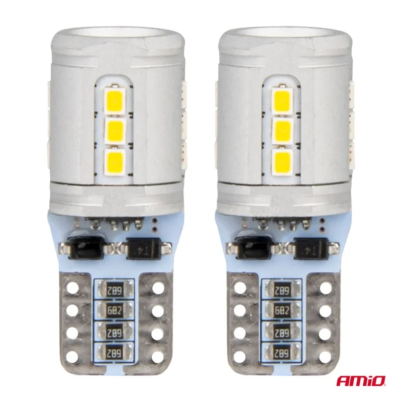 2ks LED 12V/24V 5W W2,1x9,5d ?irá CANBUS Ově?eny