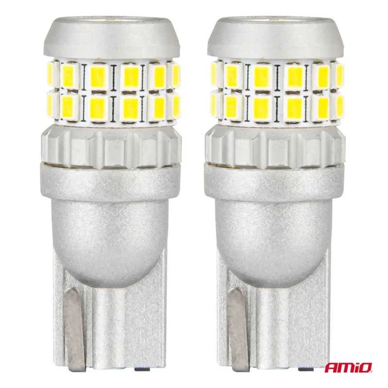 2ks LED 12V/24V 5W W2,1x9,5d ?irá CANBUS Novinka