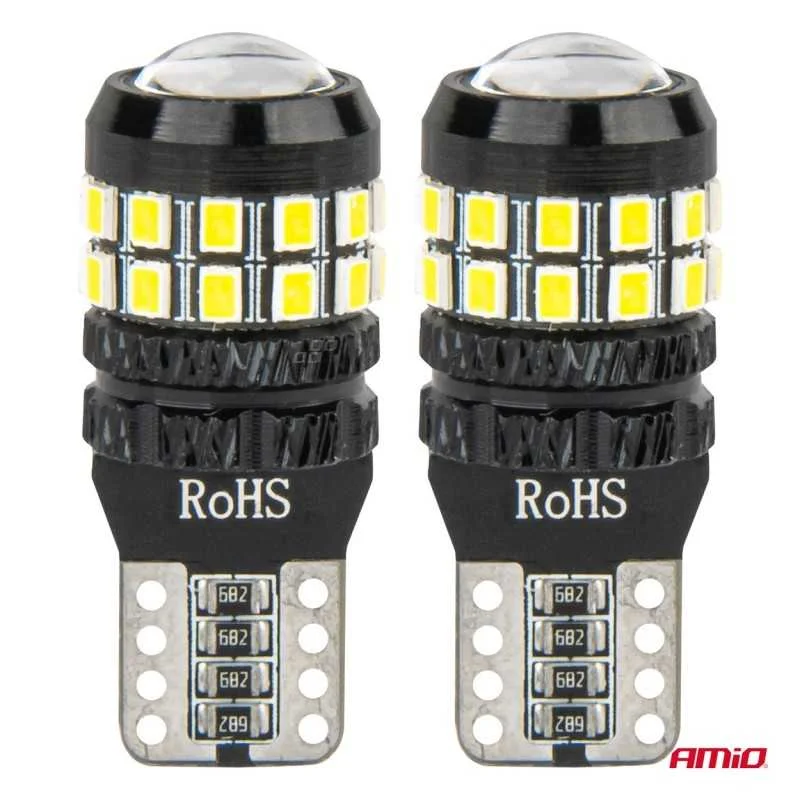 2ks LED 12V/24V 5W W2,1x9,5d ?irá CANBUS Jen Po Omezenou Doba