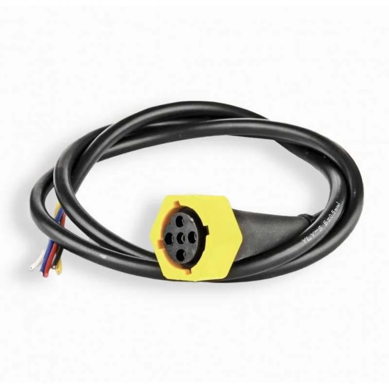 Zástr?ka bajonet 5pin ?lutá - levá s kabelem Odeslání Ihned