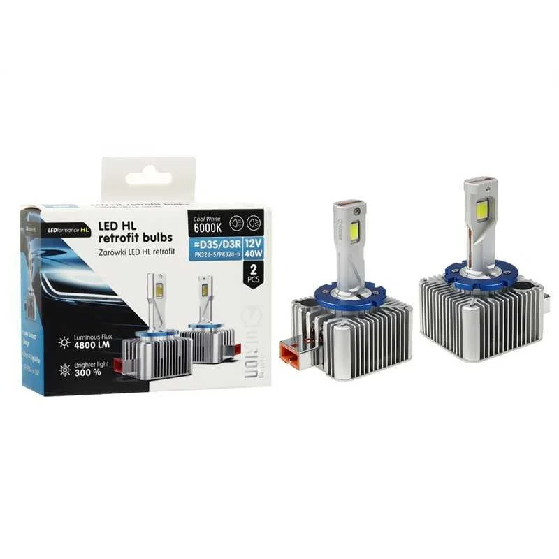 2ks LED D3S/D3R 12V 40W 4800LM VISION Poslední ?ance