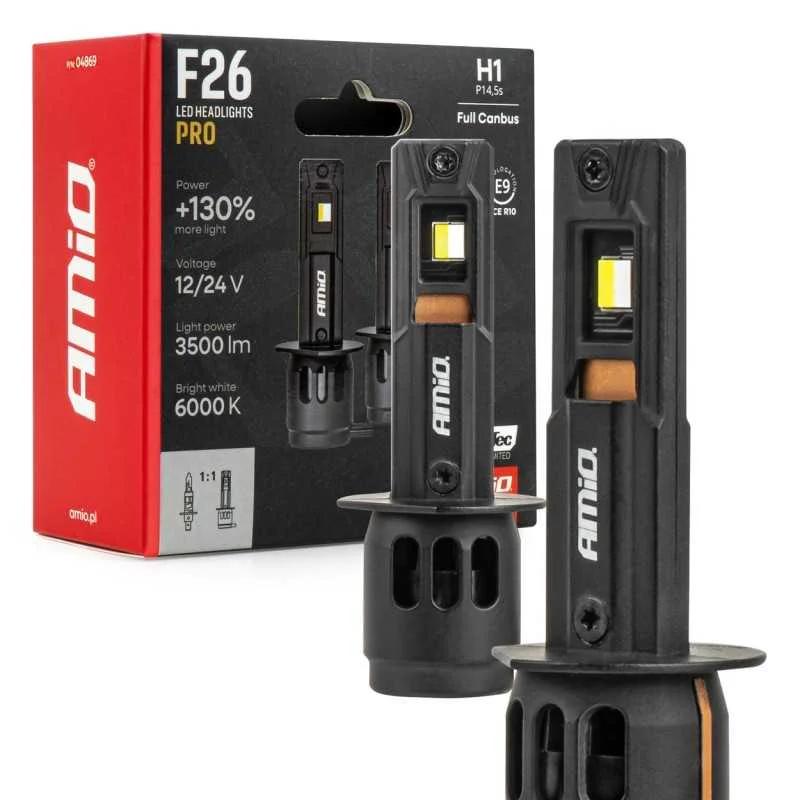 2ks ?árovka LED H1 12/24V 3500lm +130% Nakupujte Hned