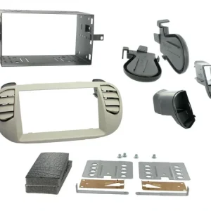 2DIN redukce pro Fiat 500 10/2007- perle?ově ?edá - 10889.3ram Poslední ?ance