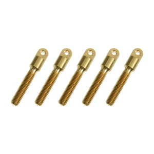 Závitová koncovka mosaz M4 pro lanko (5) - GF-2104-004 Víkendová Akce
