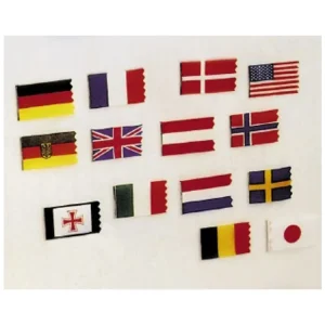 Zlevněny ROMARIN Vlajka Belgie 25x40mm / 15x30mm - KR-ro1370