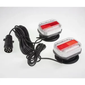 2x Sdru?ená lampa zadní dynamické LED v?etně kabelá?e a p?ipojení 7pin - VZ112 Nejprodávaněj?í