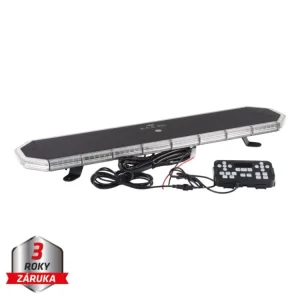 ?asově Omezené LED rampa 760mm, oran?ová+bílá, 12-30V, ECE R65 - sre9-760AW