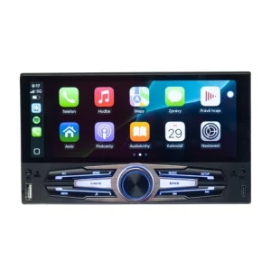 1DIN autorádio s 6,8" LCD/3x USB/Bluetooth/CarPlay/AndroidAuto/Mirrorlink - scc251cabt Hit Sezóny