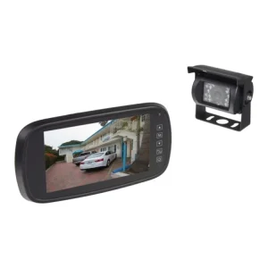 ?asově Omezené AHD kamerovy set monitoru 7" na zrcátko se 2 x 4PIN + kamera + 15m kabel - sv737AHDsetB