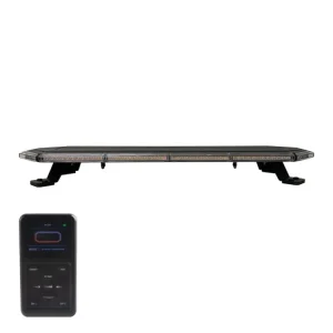 Zna?kovy SLIM LED rampa 770mm, oran?ová, 12-24V, 36+96LED, ECE R65, bezdrátovy ovlada? - sre5slim-770WR