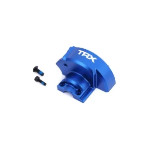 Zlevněny Traxxas kryt p?evodovky hliníkovy modry - TRA10287-BLUE