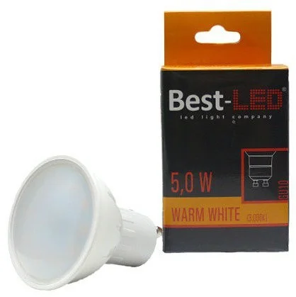 ?árovka Best-Led GU10 5W teplá bílá BGU10-5-440W Omezená Nabídka