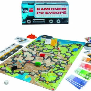 Zna?kovy Dino Kamionem po Evropě diskuse, spole?enská hra