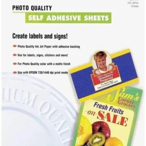 Zlevněny Epson A4,Photo Quality Inkjet P. samolepící (10ks) (C13S041106) diskuse