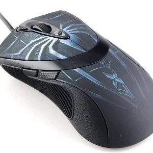 A4tech XL-747H, herní my?, ANTI-VIBRATE, 3600DPI, motiv pavouk modry (XL-747H BLUE) diskuse Novinka