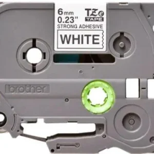 ?asově Omezené Brother TZE-S211, bílá/?erná, 6mm (TZES211)