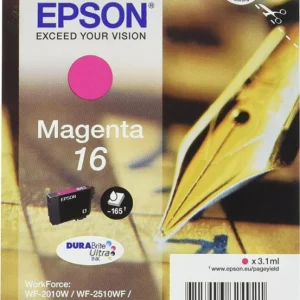 Zlevněny Epson Singlepack Magenta 16 DURABrite Ultra Ink (C13T16234012)