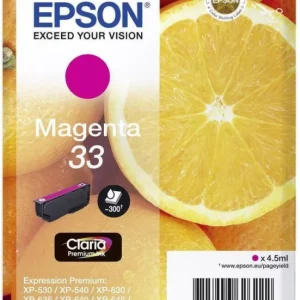 Zlevněny Epson Singlepack Magenta 33 Claria Premium Ink (C13T33434012) diskuse