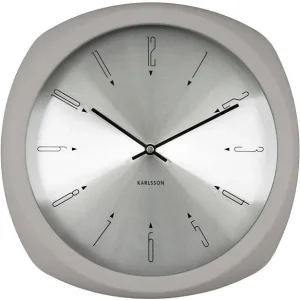 Zlevněny Designové nástěnné hodiny 5626GY Karlsson 31cm