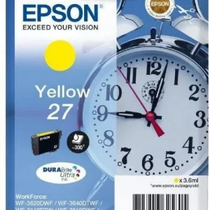 ?asově Omezené Epson Singlepack Yellow 27 DURABrite Ultra Ink (C13T27044012) recenze a hodnocení