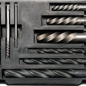 Zna?kovy Yatodiskuse, vrtáky do p?etr?enych ?roub? SADA 12 ks