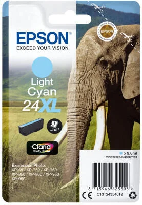 ?asově Omezené Epson Singlepack Light Cyan 24XL Claria Photo Ink (C13T24354012) diskuse