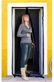 Zna?kovy BRILANZ Sí? na dve?e proti hmyzu 100 x 210 cm, ?erná (43HW310014B) diskuse