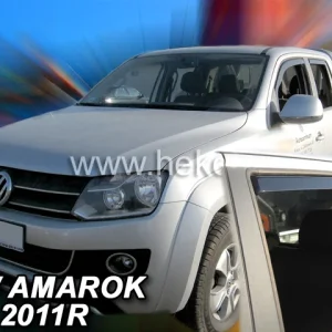 Zna?kovy Ofuky oken VW Amarok 4dve? 11- p?ed.+zadní Heko