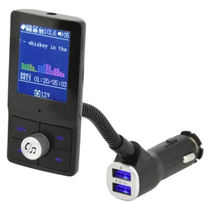 Hands free FM transmitter LCD COLOR Cenově Vyhodny