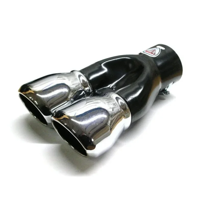 Zna?kovy Koncovka vyfuku dvojitá oválná ?ikmá