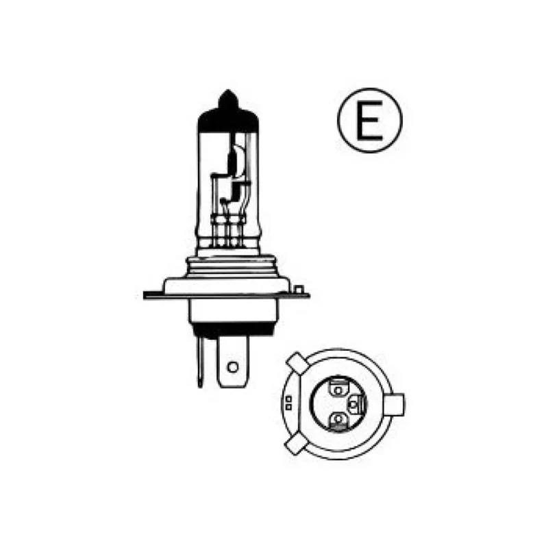 ?árovka H4 24v 75/70W P43t narva Autenticky