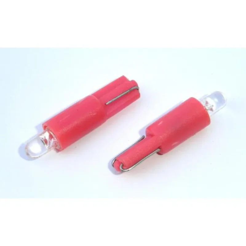 ?árovka 1LED 12V T5 ?ervená auto?árovka Oblíbeny