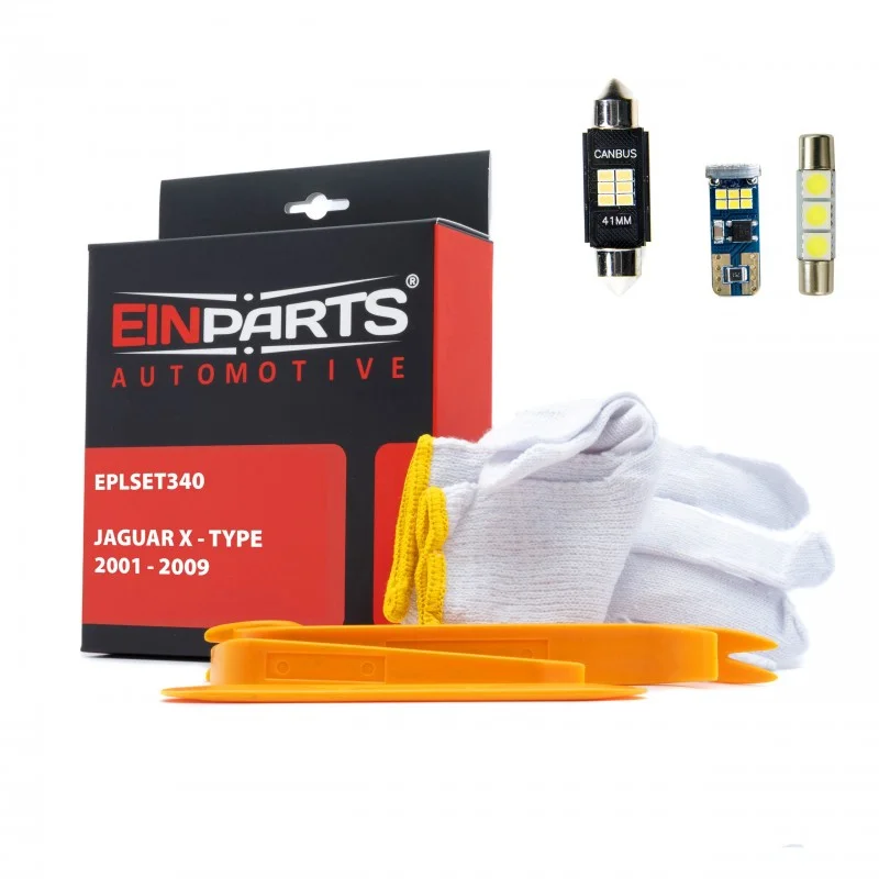 ?asově Omezené Sada LED ?árovek do interiéru JAGUAR X-Type (2001-2009)