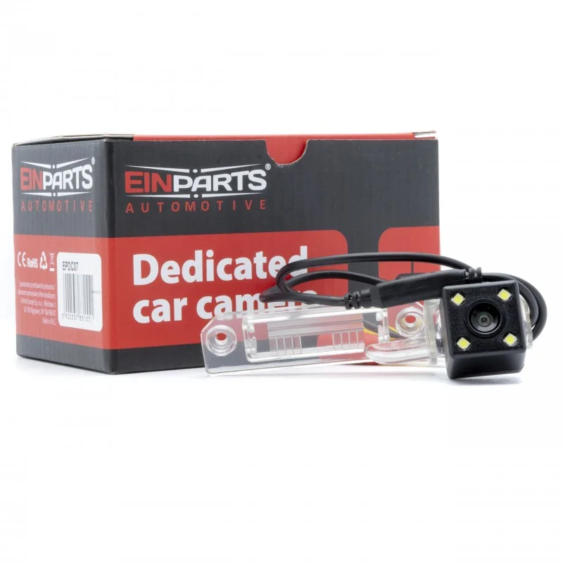 ?asově Omezené Couvací Kamera v Osvětlení SPZ ?KODA Superb II liftback (2008-2013)