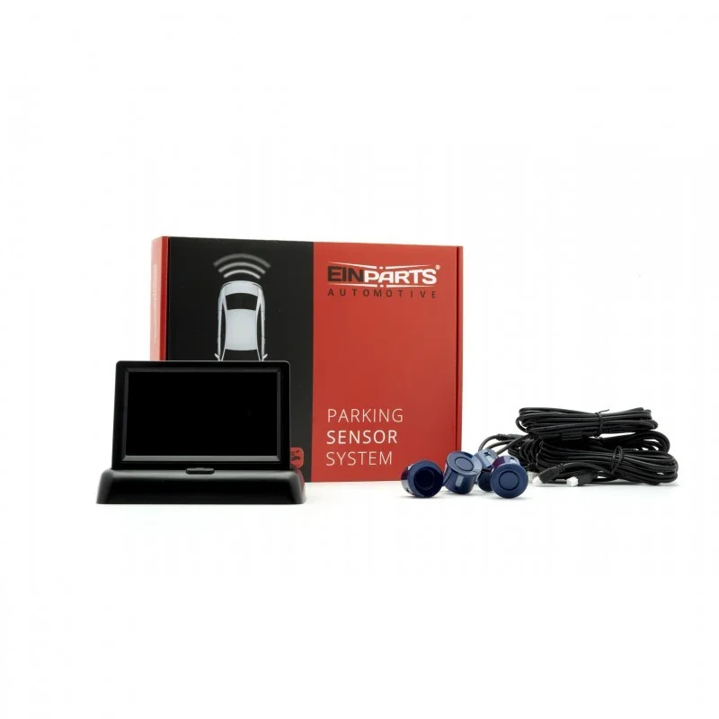 Zlevněny EPP5700 Parkovací Asistent s Monitorem a Couvací Kamerou (4 indigo senzory)