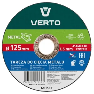 ?ezací kotou? na kov, 125 x 1,5 x 22.2 mm 61H532 Nejlep?í Cena