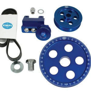 ?emenice+napínací kladka/modré Alu/EMPI - Typ 1 motor (1960 ?) Tovární Cena