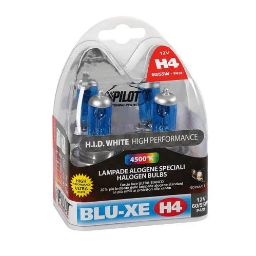 Zlevněny Sada ?árovek 2xH4/12V 55W blue xenon 4500K, 58184