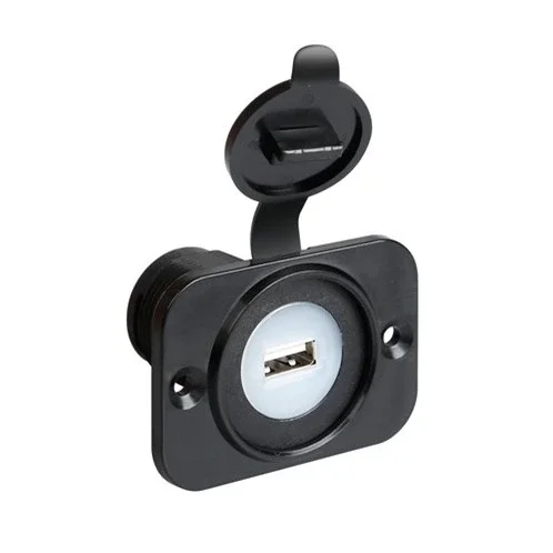 Zásuvka USB 2100mA 12/24V s krytem vodotěsná, 39006 Ak?ní Nabídka